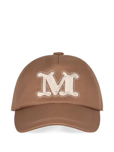 Max Mara Mm6 Maison Margiela Black Hat For All In Brown