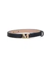 Max Mara Graziata M 15 Belt In Black