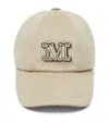 Max Mara Monogram Cap In Orange