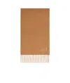 Max Mara Monogram-embroidered Cashmere Stole