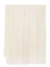 Max Mara Monogram-jacquard Scarf In Neutrals