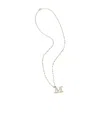 Max Mara Monogram Pendant Necklace In Multi