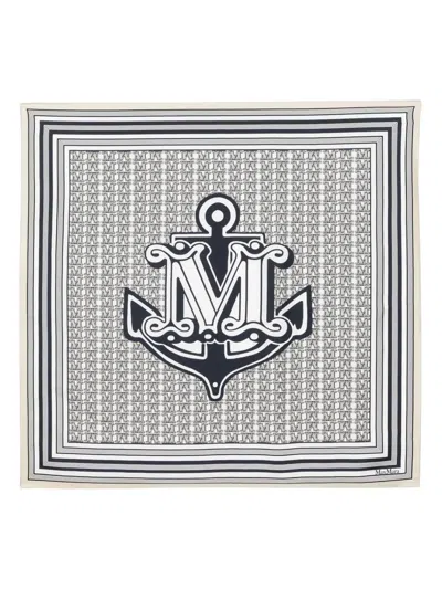 Max Mara Monogram Scarf
