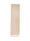 Max Mara Monogram Scarf In Neutral