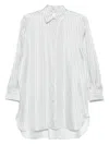 Max Mara Monviso Silk Mini Dress In White