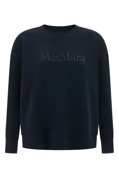 Max Mara 'monza' Sweatshirt In Blue