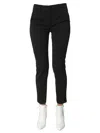 Max Mara Stella Cropped Tailored Trousers In Black