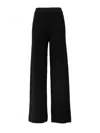 Max Mara Studio Mortiz Knitted Trousers In Black