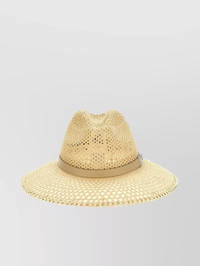 MAX MARA 'MOROCCO' WIDE BRIM WOVEN HAT
