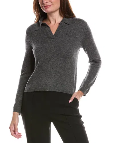 Max Mara Moxa Wool & Silk-blend Sweater In Gray
