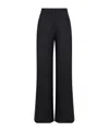 Max Mara Orche Straight-leg Tailored Pants In Black