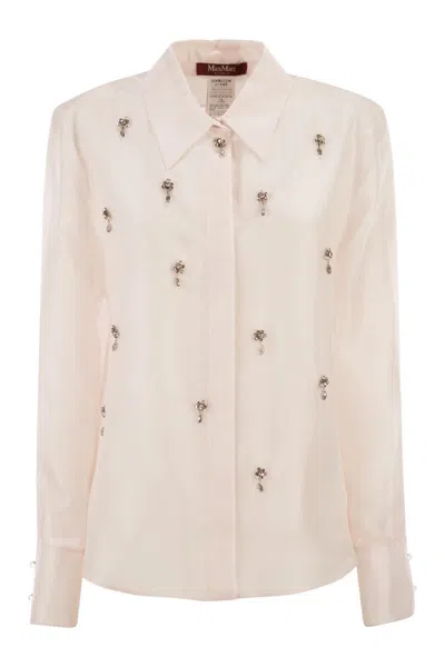 Max Mara Studio Mseagi Shirt In Pink