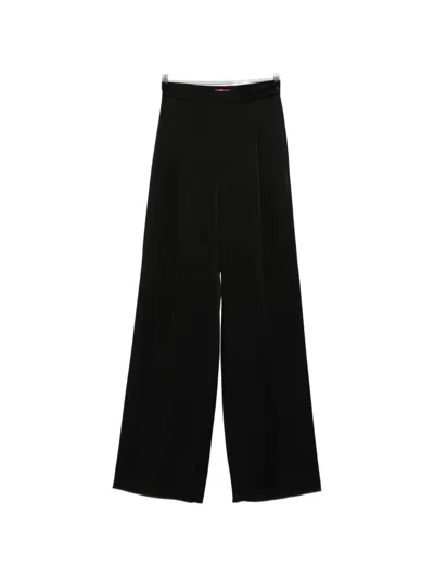Max Mara Msecono Trousers In Black