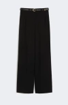 Max Mara Studio Mstamico Trouser Black In Black
