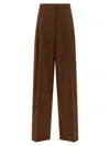 Max Mara Mstbacio Trousers In Brown