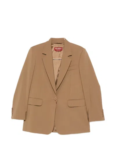 MAX MARA MSTBALCO BUTTON BLAZER
