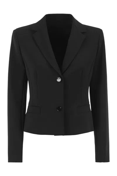 MAX MARA MAX MARA MSTCANTICO - SLIM-FIT STRETCH TECHNICAL FABRIC BLAZER