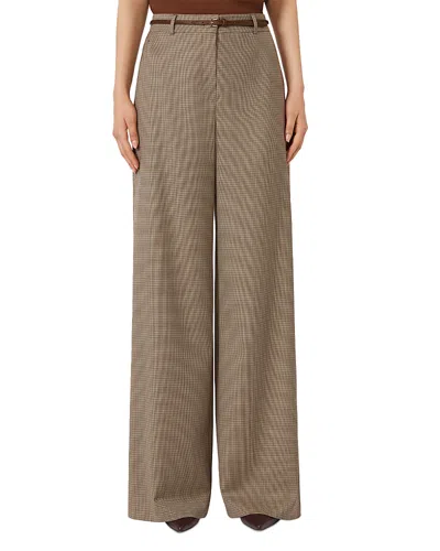 Max Mara Mstcicala Trousers In Brown