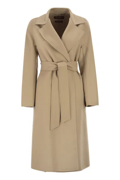 MAX MARA MAX MARA MSTCLES - WOOL, CASHMERE AND SILK COAT