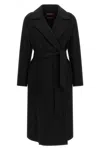 Max Mara Studio 'dravenna' Coat In Schwarz