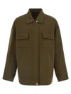 Max Mara Mstdisco Coat In Green