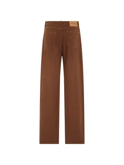 Max Mara Mstfatuo Trousers In Brown