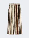 Max Mara Studio Mstpagano Trouser Red In Multi