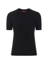 Max Mara Mstrollio Bobble-knit Sweater In Black