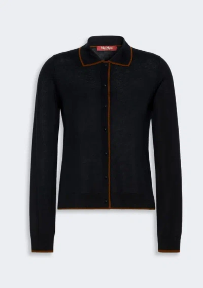 Max Mara Studio Msttarga Cardigan Navy