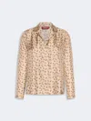 Max Mara Studio Mstudente Jacket Beige In Brown