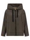 Max Mara Mtcdaria Puffer Jacket In Brown