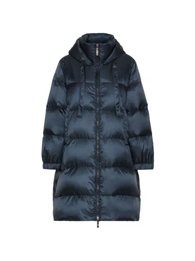 Max Mara Mtcmarte Down Jacket In Blue