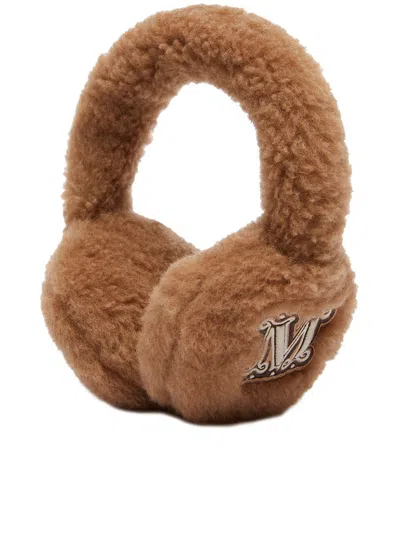 Max Mara Muffy Accessories In Brown