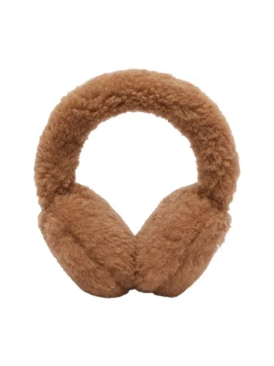 Max Mara Muffy Hat-cap Camel In Brown