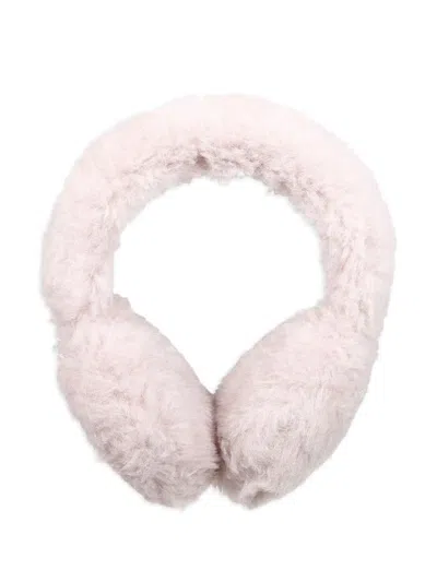 Max Mara Muffy1 Logo-patch Earmuffs In Gray