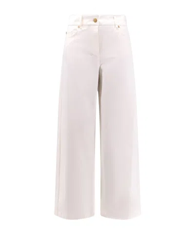 Max Mara Multi-pocket Jeans In White