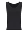 Max Mara Multic Black Top In Black