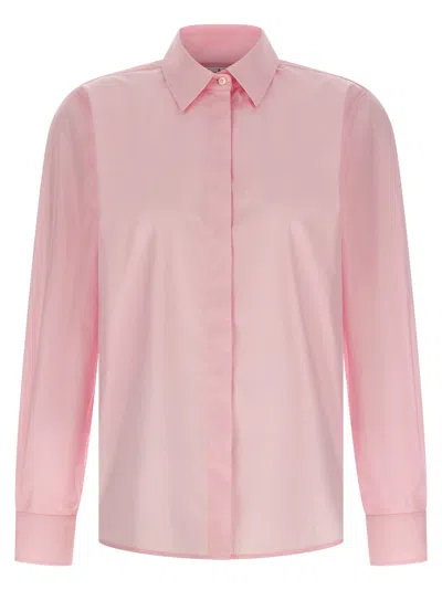 Max Mara Multicolor Cotton Women's Blouse In Pink