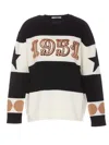 Max Mara Dirce Wool And Cashmere Sweater In Multicolor