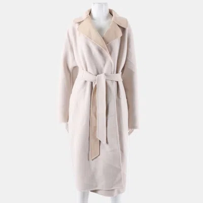 Pre-owned Max Mara Multicolor Weekend Reversible Coat Size Fr 40