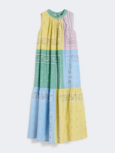Max Mara Multicolor Woman Printed Cotton Dress