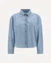 Max Mara Musette Shirt In Navy Light In Blue