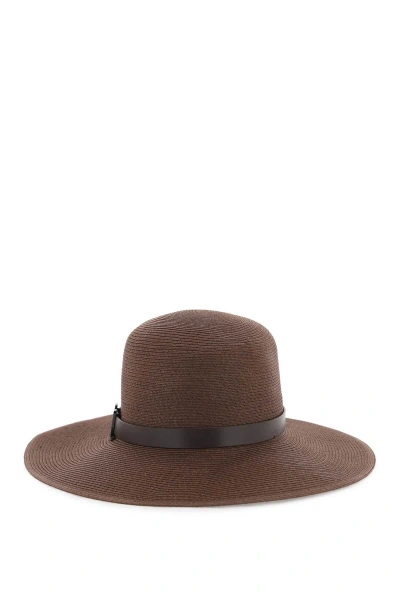 Max Mara Musette Hat In Brown