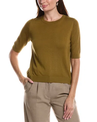 Max Mara Musette Silk-blend Sweater In Green