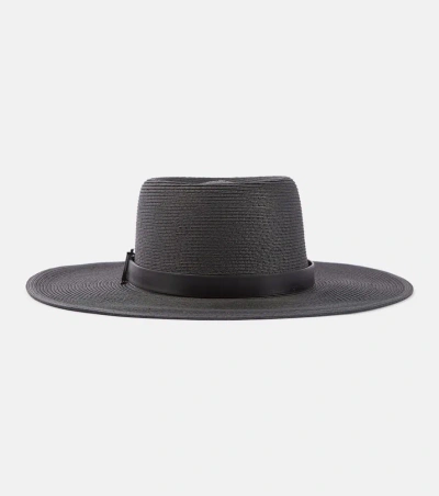 Max Mara Musette Sunhat In Schwarz