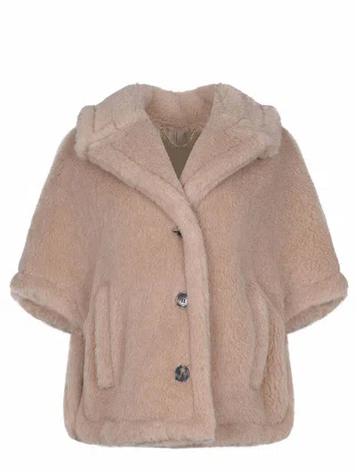 Max Mara "mxacorvino4" Cape In Neutral