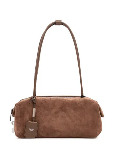 Max Mara Mxaholdallsling Mini Sling Handbag In Brown