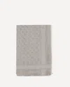 Max Mara Logo Pattern Scarf In Gray