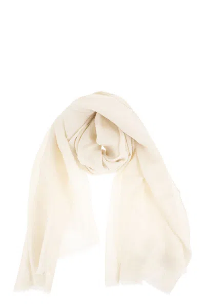 Max Mara Mxapaniere - Jacquard Wool, Cotton And Silk Stole