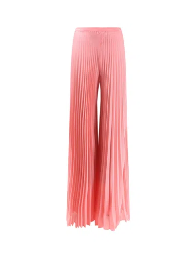 Max Mara Mxegrembo Pleated Trousers In Pink